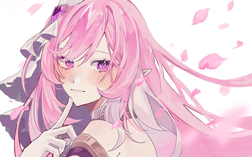 elysia (honkai and 1 more) drawn by suzu_(0943_su)