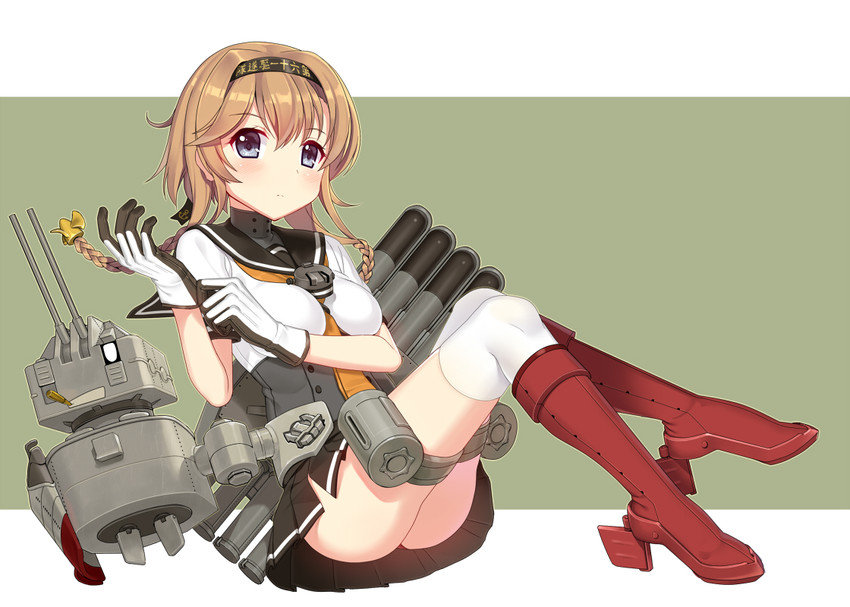 teruzuki and chou-10cm-hou-chan (kantai collection) drawn by cnm
