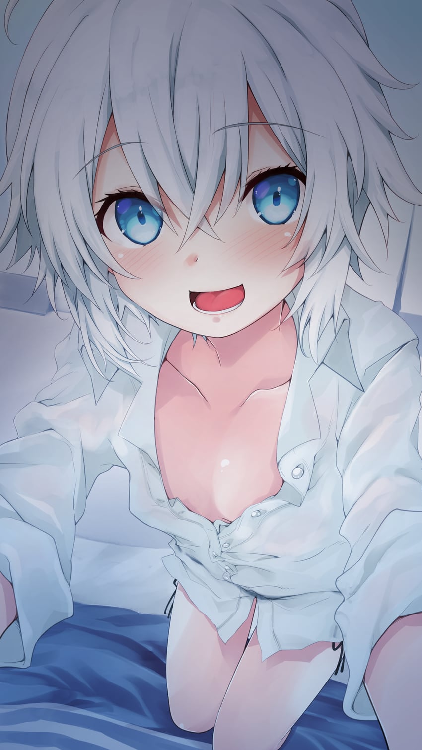 misorano shio (indie virtual youtuber) drawn by iwashi_dorobou_-r-