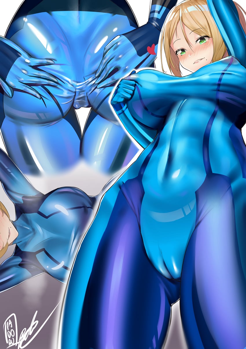samus aran (metroid) drawn by padoruu
