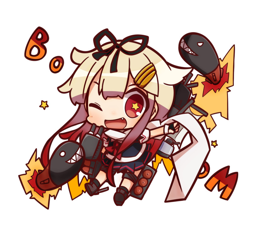 yuudachi and yuudachi kai ni (kantai collection) drawn by nuu_(nu-nyu)