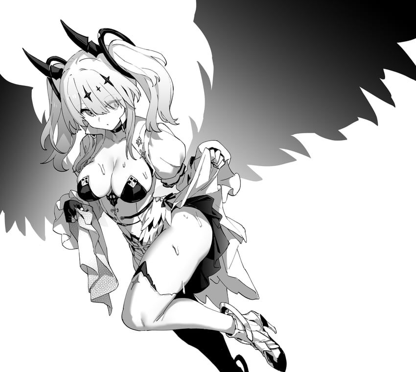joffre (azur lane and 1 more) drawn by hori_(hori_no_su)