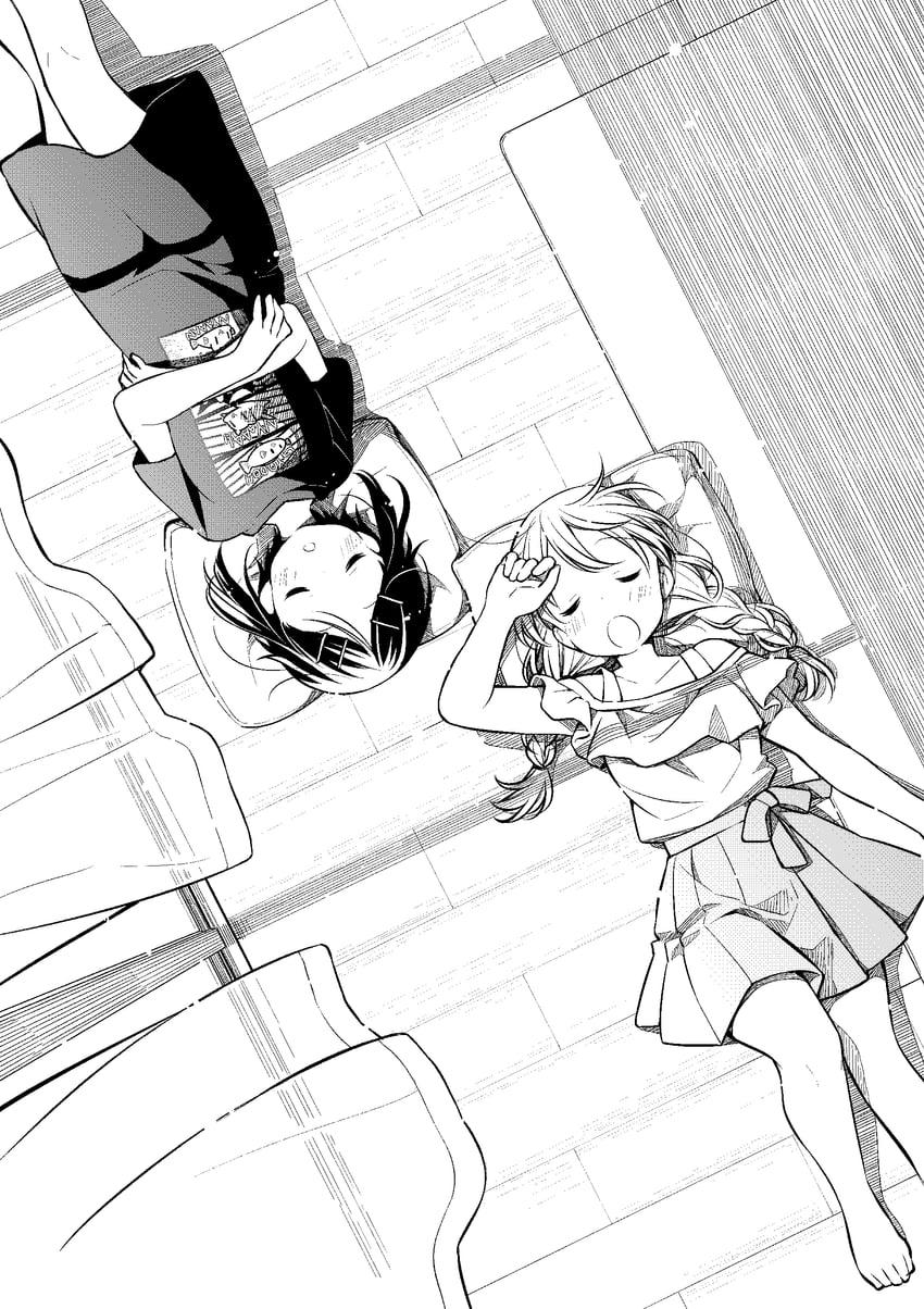 minagi koharu, minagi hiyori, and sea nyan (slow loop) drawn by uchino_maiko