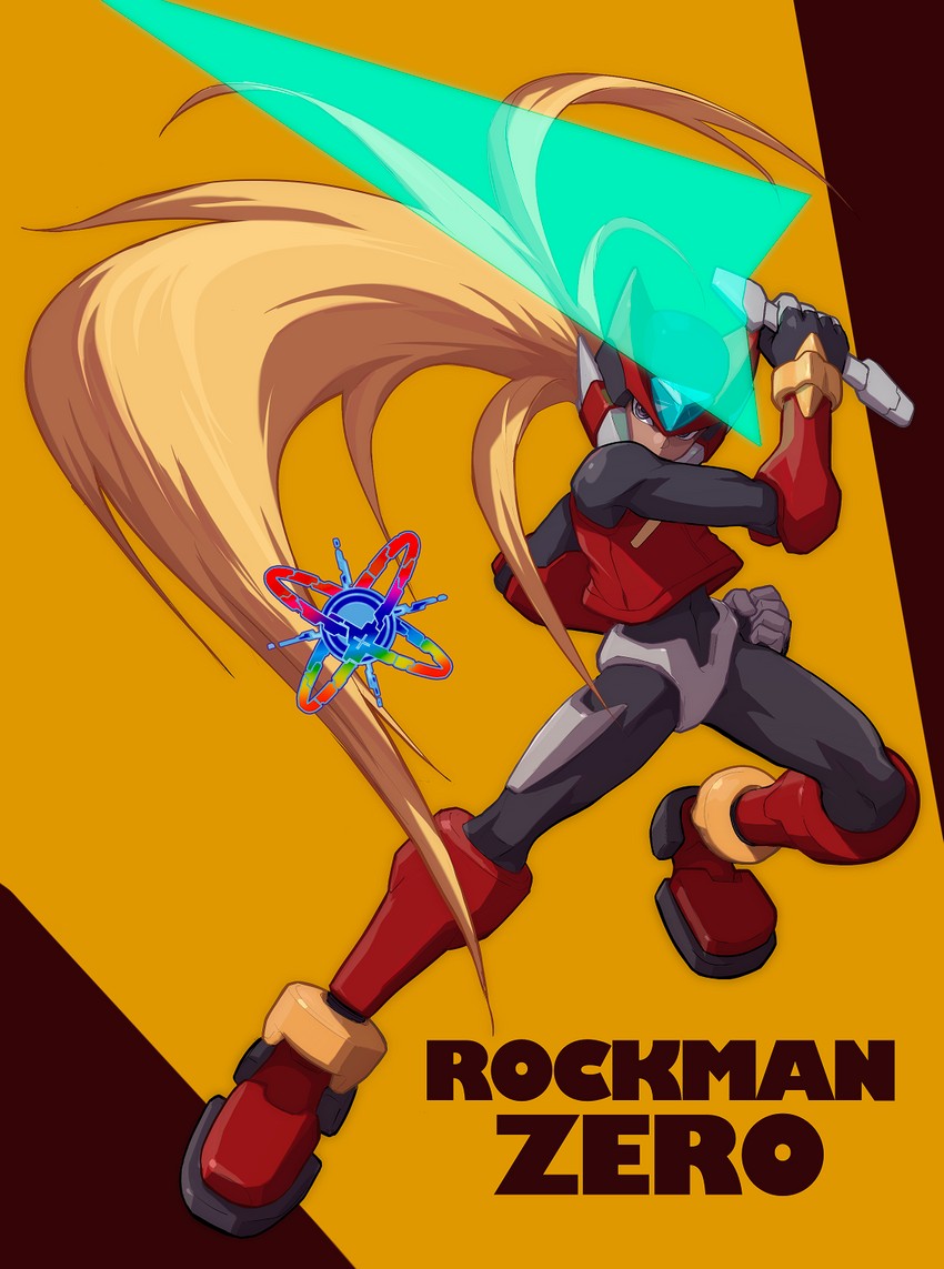 zero and zero(z) (mega man and 1 more) drawn by hoshi_mikan