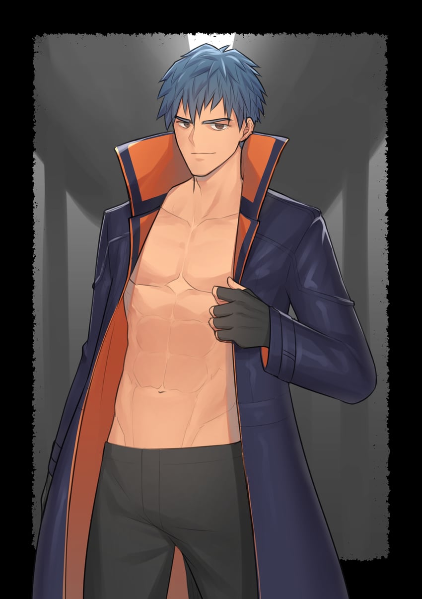 saitou hajime (fate and 1 more) drawn by hunterkay