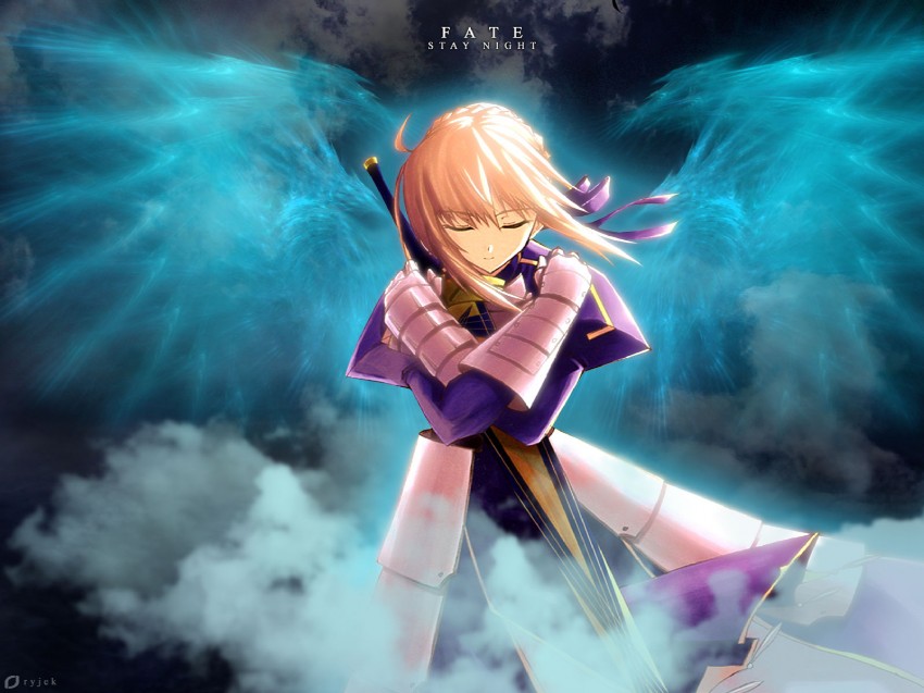 artoria pendragon and saber (fate and 1 more)