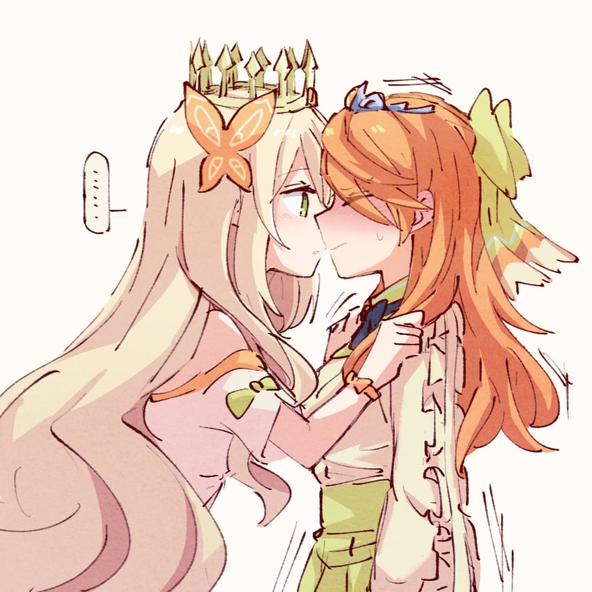 celine and etie (fire emblem and 1 more) drawn by alonemistrist