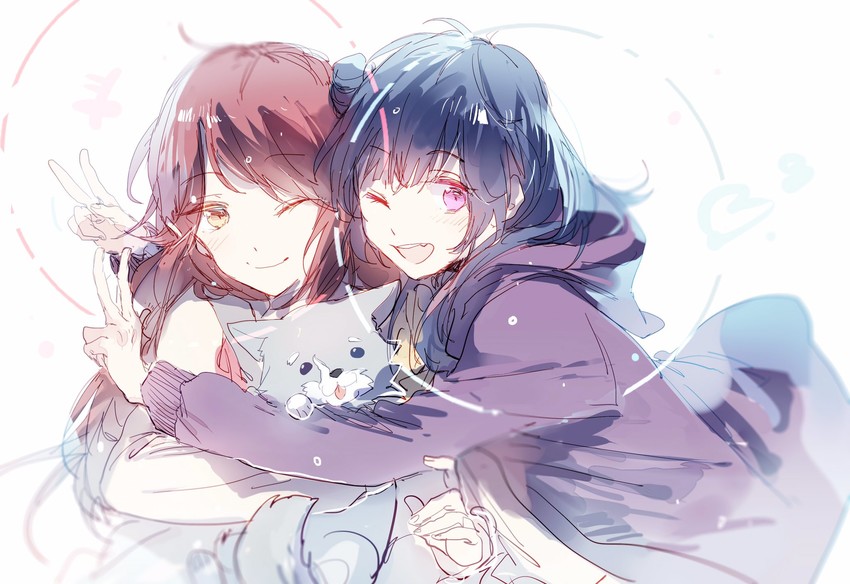 tsushima yoshiko, sakurauchi riko, and anko (love live! and 1 more) drawn by min_(120716)