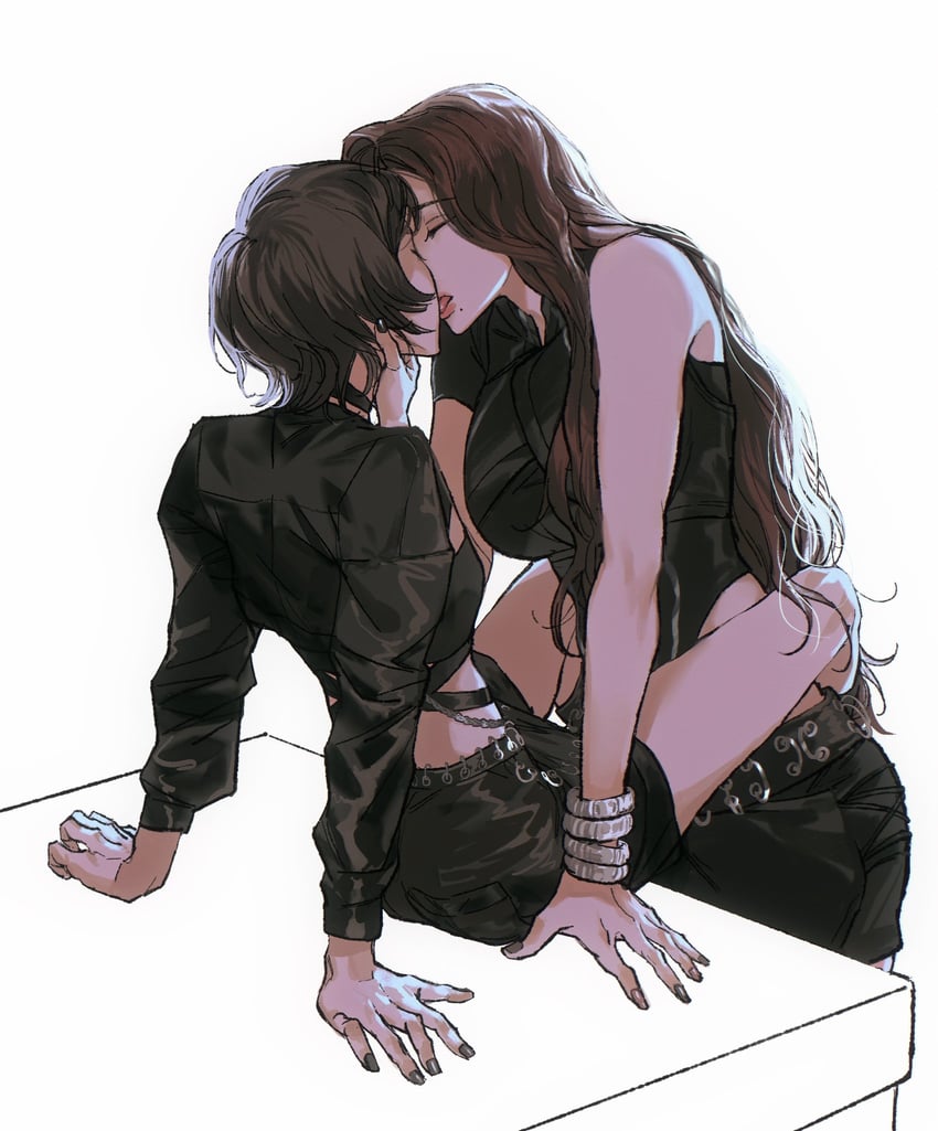 karina and winter (real life and 1 more) drawn by echo41111