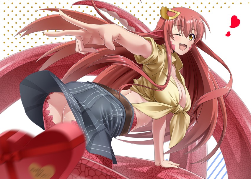 miia (monster musume no iru nichijou) drawn by kagiyama_(clave)