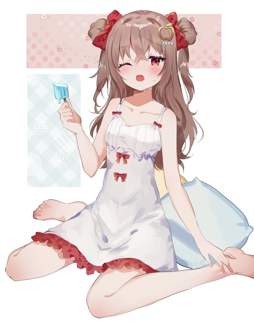 kuma ringo (indie virtual youtuber) drawn by sorani_(kaeru0768)