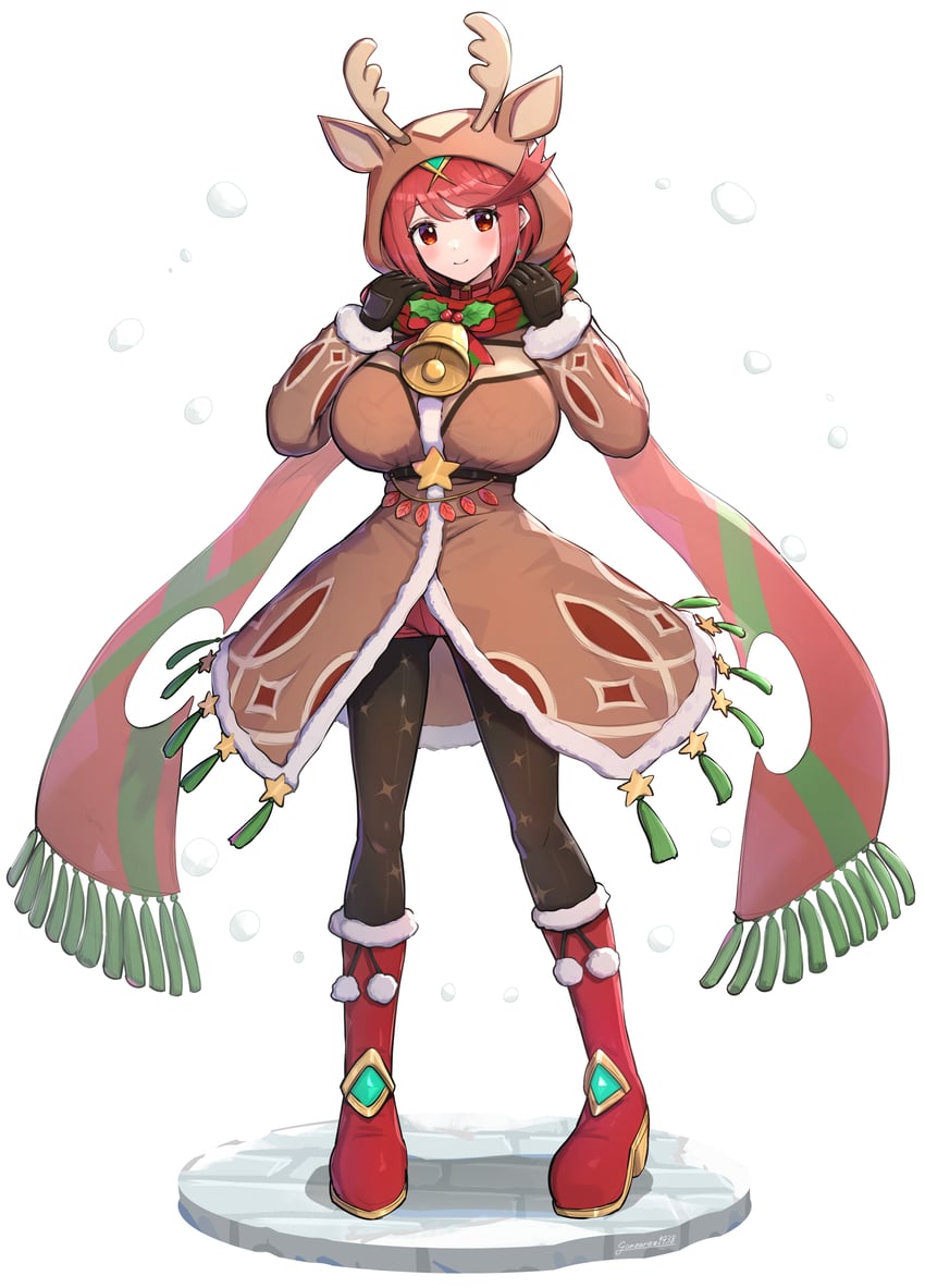 pyra (xenoblade chronicles and 1 more) drawn by gonzarez
