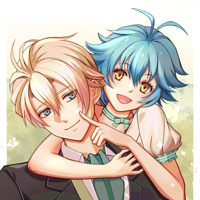 millium orion and jusis albarea (eiyuu densetsu and 2 more) drawn by riwancece_428