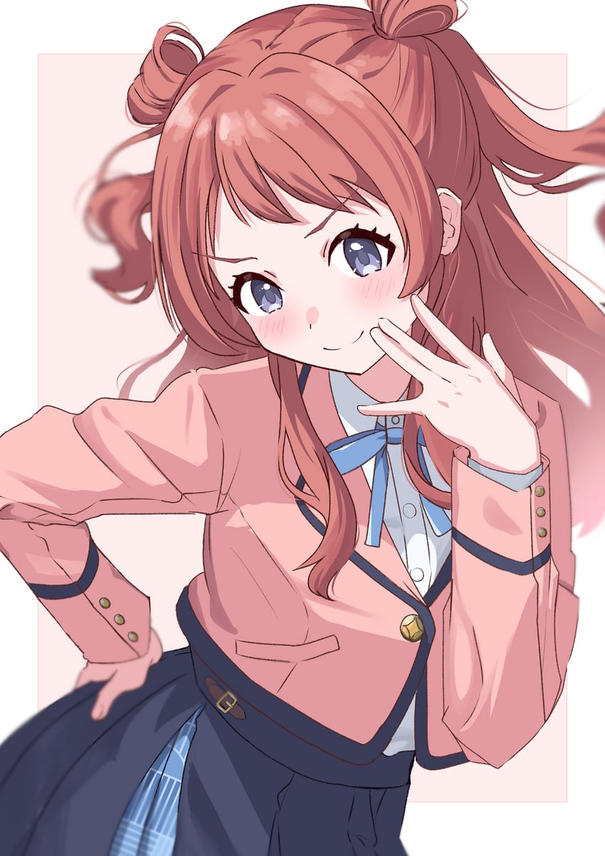 hanami saki (idolmaster and 1 more) drawn by nina_(nina_funny1217)