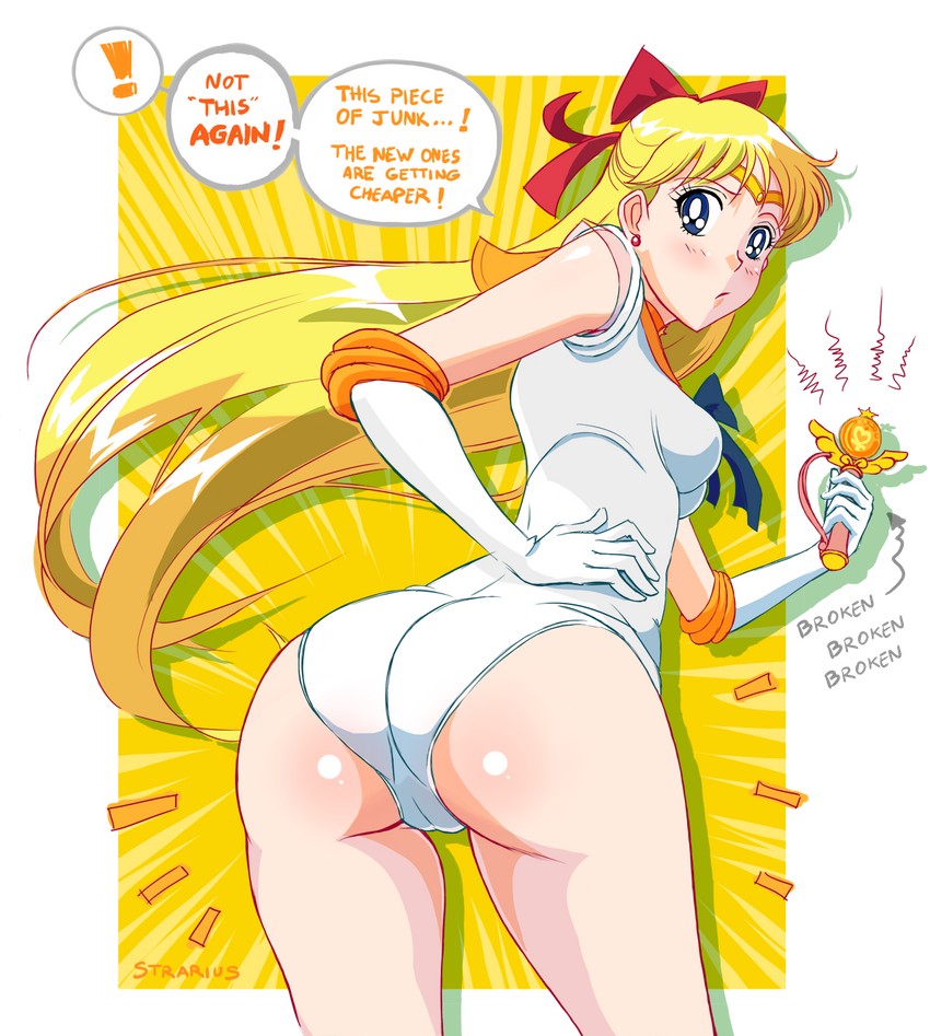 aino minako and sailor venus (bishoujo senshi sailor moon) drawn by maigleco