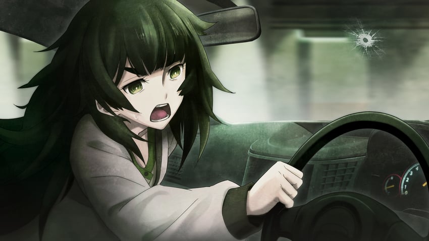 hiyajou maho (steins;gate and 1 more) drawn by huke