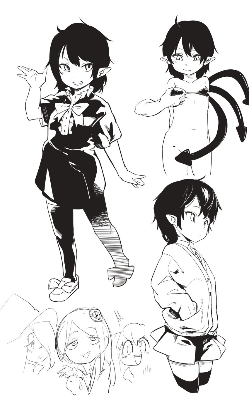 houjuu nue, sucy manbavaran, and midori (touhou and 2 more) drawn by muchi_maro