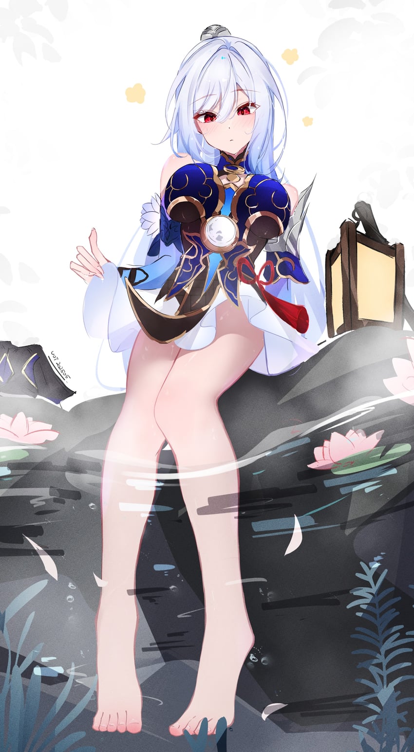 jingliu (honkai and 1 more) drawn by voi_271