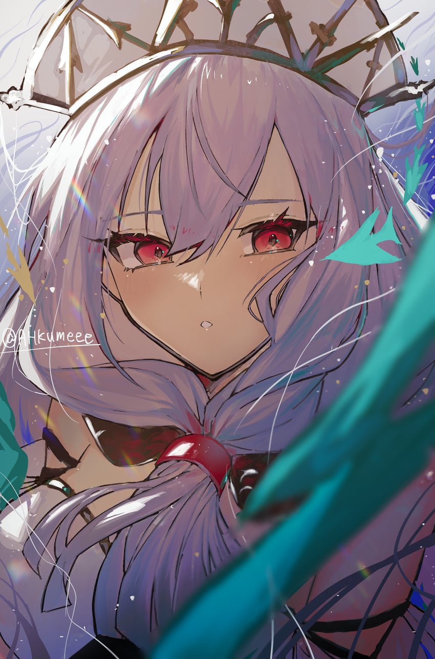 skadi and skadi the corrupting heart (arknights) drawn by kodama_masaki
