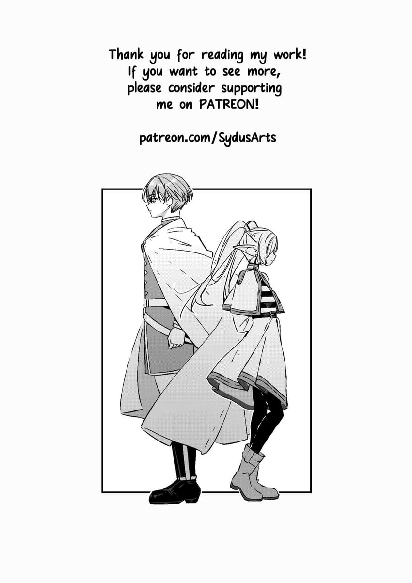 frieren and himmel (original and 1 more) drawn by sydus