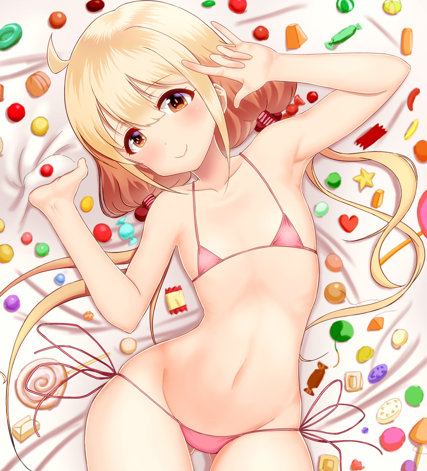 futaba anzu (idolmaster and 1 more) drawn by taka_(takahirokun)