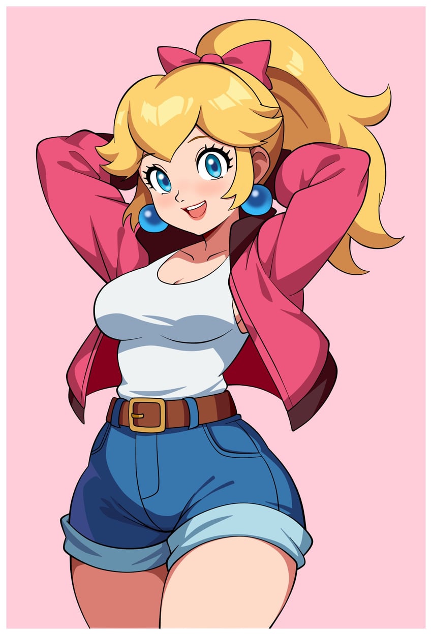 princess peach (mario and 2 more) drawn by mcarthur1010