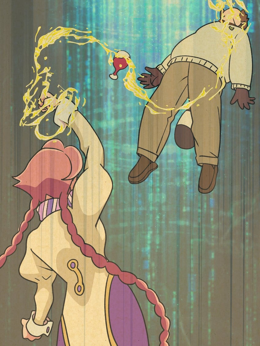 yachiyo and bunbuku procione (apocalypse hotel) drawn by a-king