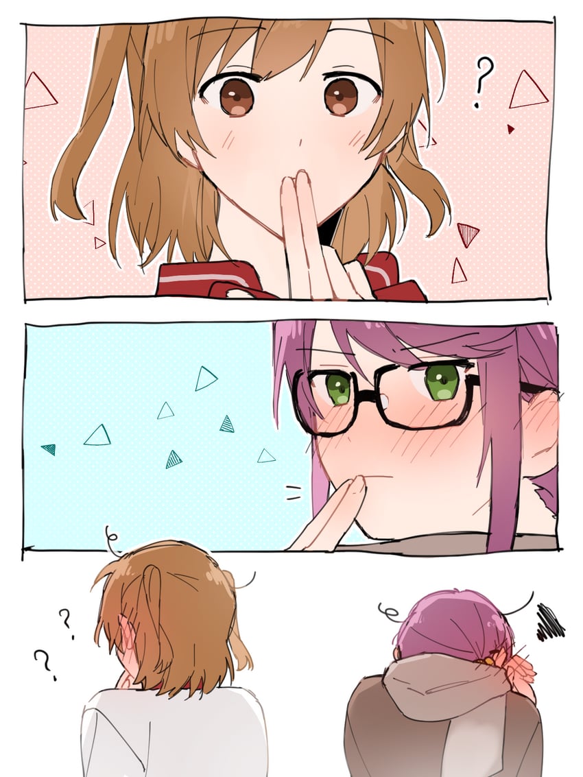 aijou karen and hoshimi junna (shoujo kageki revue starlight) drawn by haruka_3442