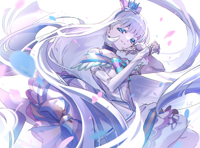 nekoyashiki yuki and cure nyammy (precure and 1 more) drawn by shipu_(gassyumaron)