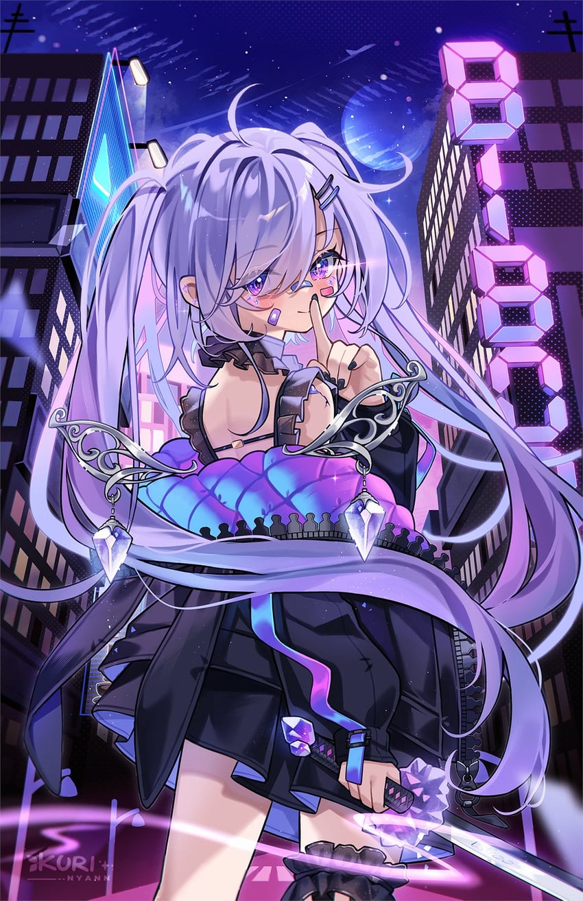 koseki bijou (hololive and 1 more) drawn by kuri_(animejpholic)