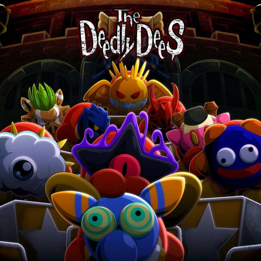 waddle dee, king dedede, gooey, morpho knight, dark meta knight, and 7 more (kirby) drawn by helldoron