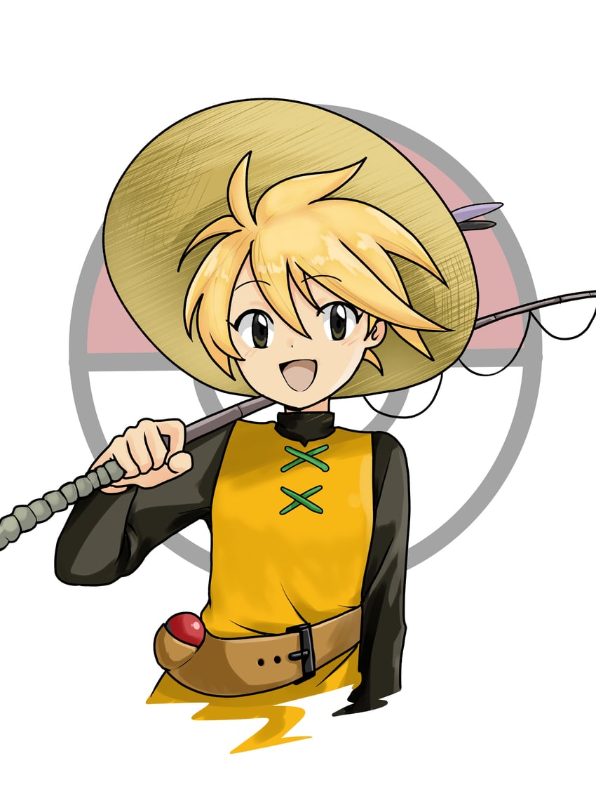 yellow (pokemon and 1 more) drawn by aojiru_udon
