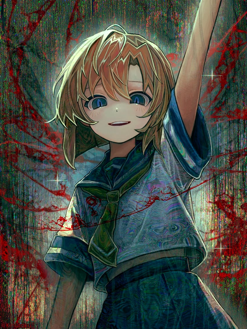 ryuuguu rena (higurashi no naku koro ni) drawn by kinutaku