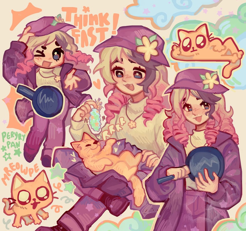 oibagi and zeno (minecraft youtube and 1 more) drawn by llennnwu