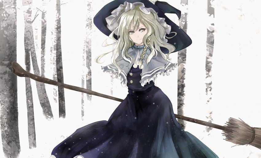 kirisame marisa (touhou) drawn by shiina_shian