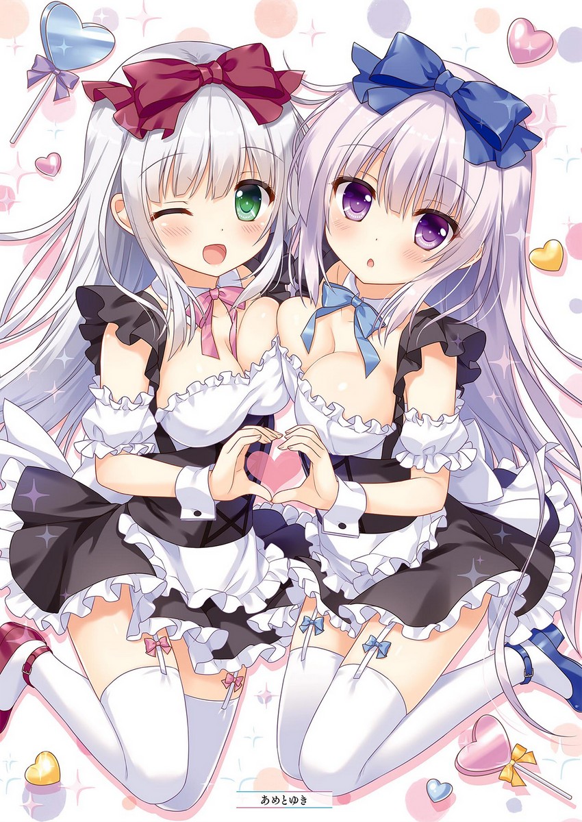 airi and rise (alice or alice) drawn by ameto_yuki