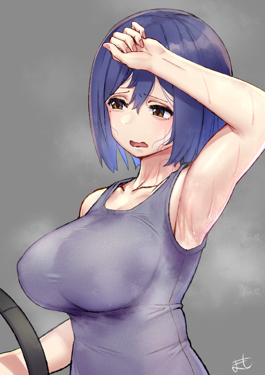 shizuka rin (nijisanji and 1 more) drawn by yoshiwa_tomo