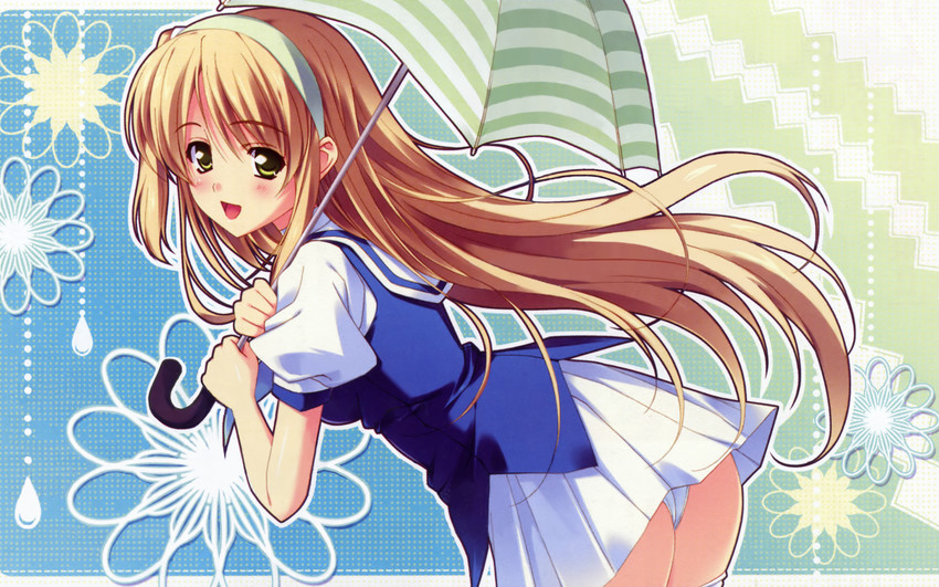 nonosaki akiho (moshimo ashita ga hare naraba) drawn by kusukusu