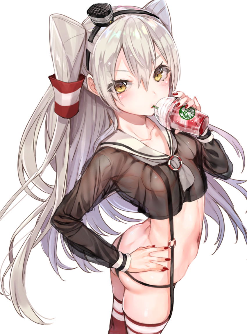 amatsukaze (kantai collection and 1 more) drawn by nekometaru