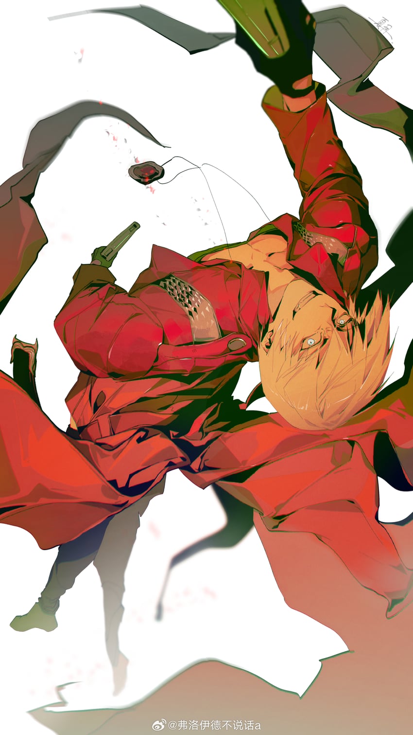 dante (devil may cry and 1 more) drawn by weibo_7821532911
