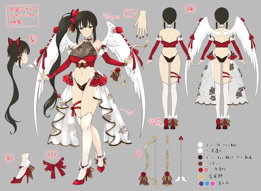 kagura (senran kagura and 1 more) drawn by yaegashi_nan