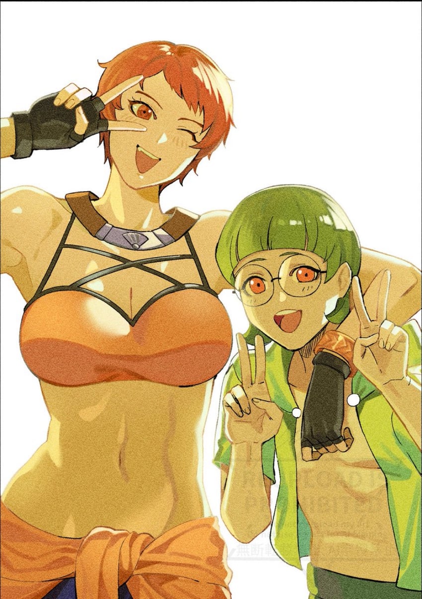 leonie pinelli and ignatz victor (fire emblem and 2 more) drawn by yusi_vishnu