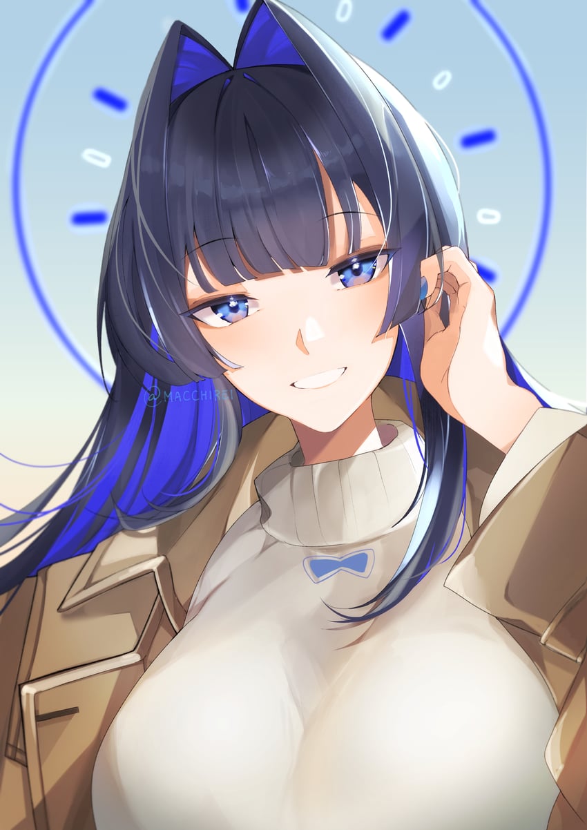 ouro kronii (hololive and 1 more) drawn by macchirei