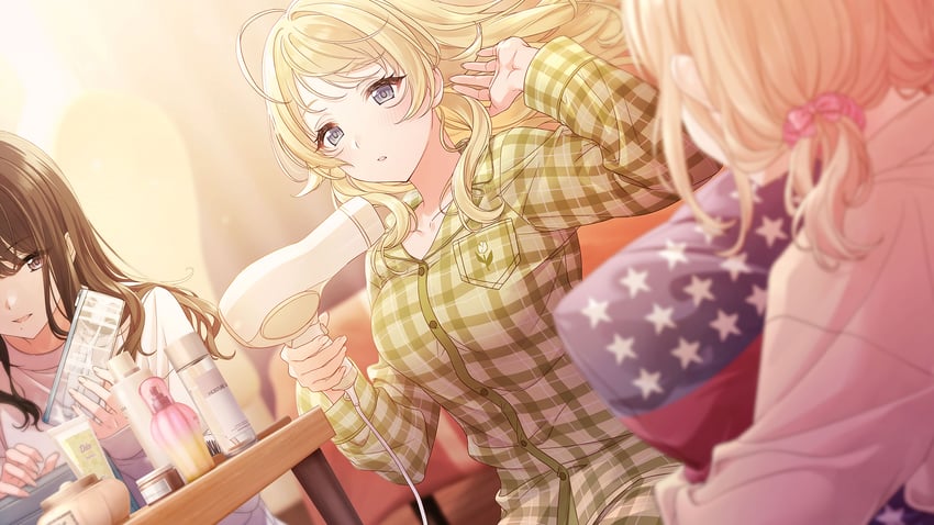 hachimiya meguru, sakuragi mano, and kazano hiori (idolmaster and 2 more)