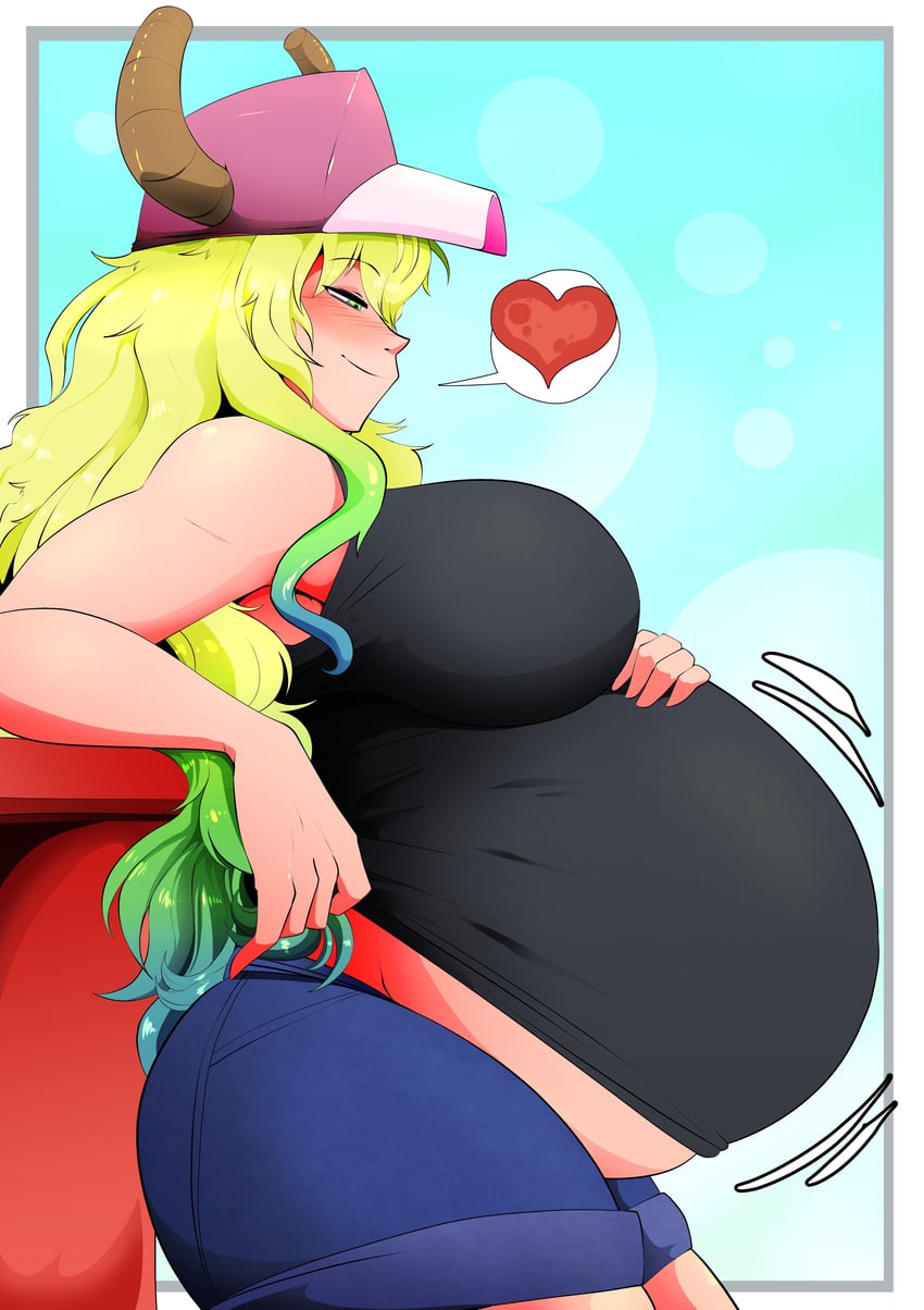 lucoa (kobayashi-san chi no maidragon) drawn by vale-city