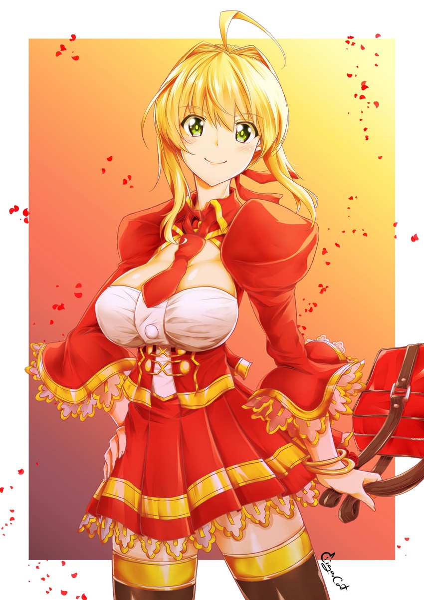nero claudius (fate and 1 more) drawn by cigar_cat