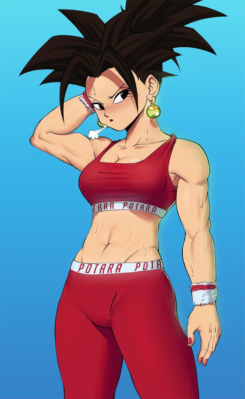 kefla (dragon ball and 1 more) drawn by echo_saber