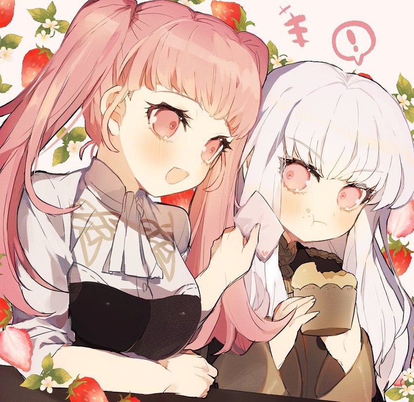 hilda valentine goneril and lysithea von ordelia (fire emblem and 1 more) drawn by nksr_06