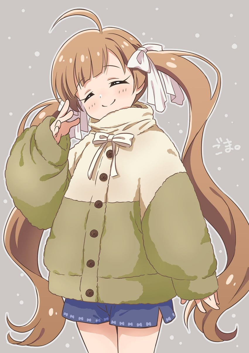 hakozaki serika (idolmaster and 1 more) drawn by goma_konbu