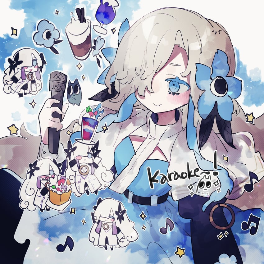 isekaijoucho, sekai, and gomidasu (kamitsubaki studio and 1 more) drawn by noranekogahara
